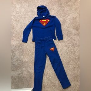 Gap Boys Superman Hoodie and Pants sweat set (2 pieces)